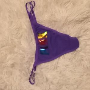 Victoria's Secret pink thong